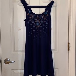 Cute dress with colorful pattern